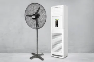 پنکه صنعتی VS کولر ایستاده ۳ فاز.مقایسه واجاره